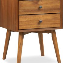 Edgemod Dorsey Nightstand Table,Light Brown